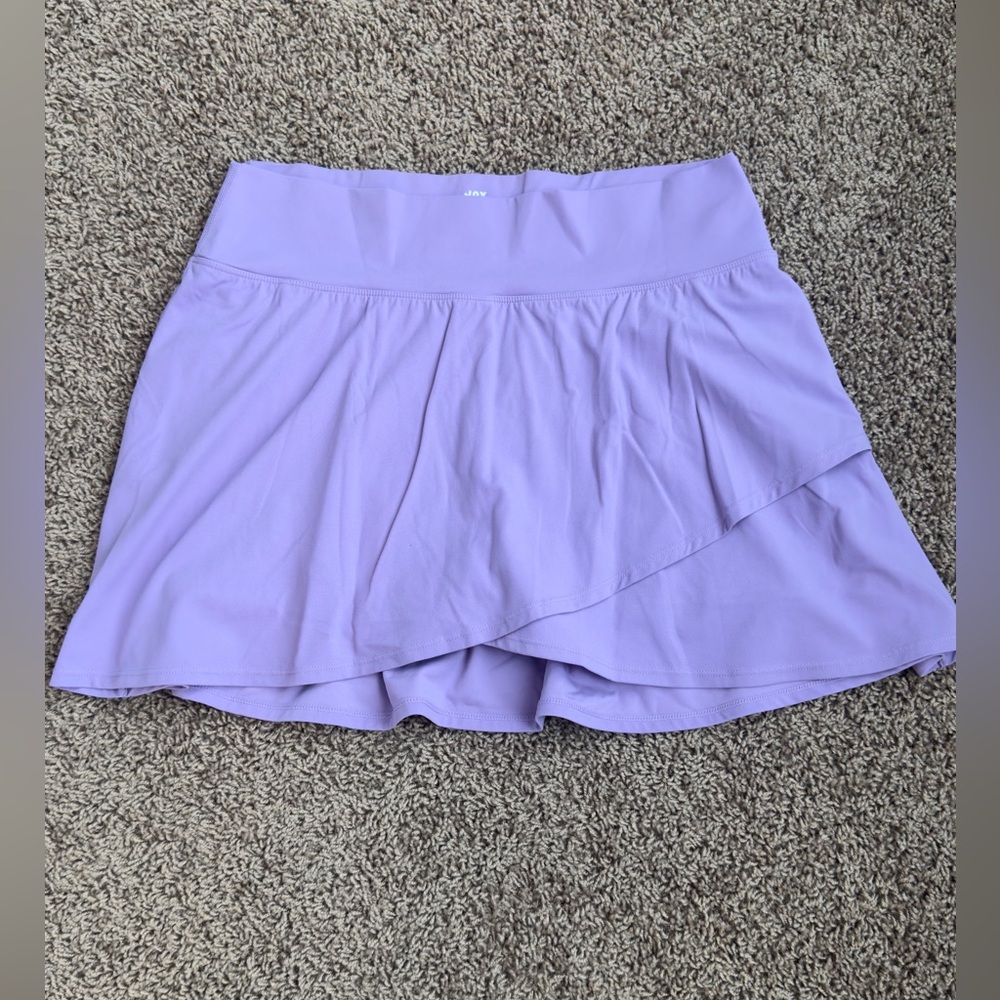 Joylab Womens Activewear Purple Skort With Built-In Shorts Athletic Size Large